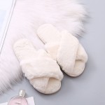 Slippers Manufacturer - Winter Home Shoes Ladies Soft Plush Furry