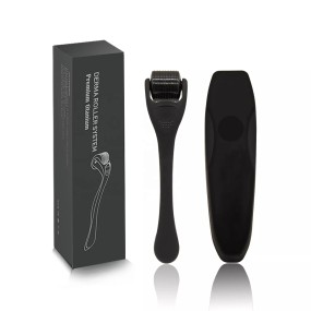 Beard Roller Manufacturer - Titanium Dermaroller Growth Solution Kit