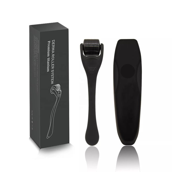 Beard Roller Manufacturer - Titanium Dermaroller Growth Solution Kit
