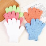 Exfoliating Gloves Manufacturer - Custom Nylon Dead Skin Remover Mitts
