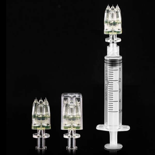Mesotherapy Needle Factory - 5 Pin Vacuum Crystal HA Injection Handle