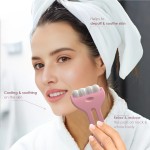 Ice Roller Factory - Pink Matte Handle Eye Face Roller