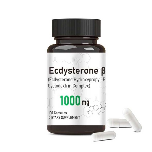 Ecdysterone Capsules Factory - 1000mg Natural Anabolic Capsules