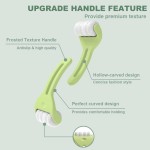 Ice Roller Manufacturer - Green Facial Wrinkle Reduction Roller