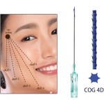 PDO Threads Manufacturer - 4D L Cannula 19G 100MM Facial Threads