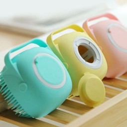 Silicone Sponge Factory - Reusable 2 in 1 Soap Holder Bath Brush