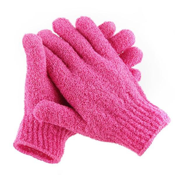 Exfoliating Gloves Manufacturer - Custom Nylon Dead Skin Remover Mitts