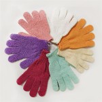 Bath Gloves Supplier - Dual Texture Exfoliating Shower Gloves