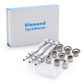 Microdermabrasion Kit Supplier - Diamond Facial Peeling 3 Wands