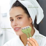 Ice Roller Manufacturer - Green Facial Wrinkle Reduction Roller