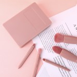 Makeup Brush Set Manufacturer - 5pcs Travel Mini Blush Soft Pink Cosmetic Brushes Set