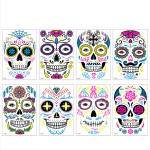 UV Tattoo Supplier - Hot Selling Festival Glow in Dark Neon Temporary Face Tattoo