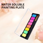 Face Painting Kit Supplier - Professional Fluorescent 8-Color Water Soluble Palette