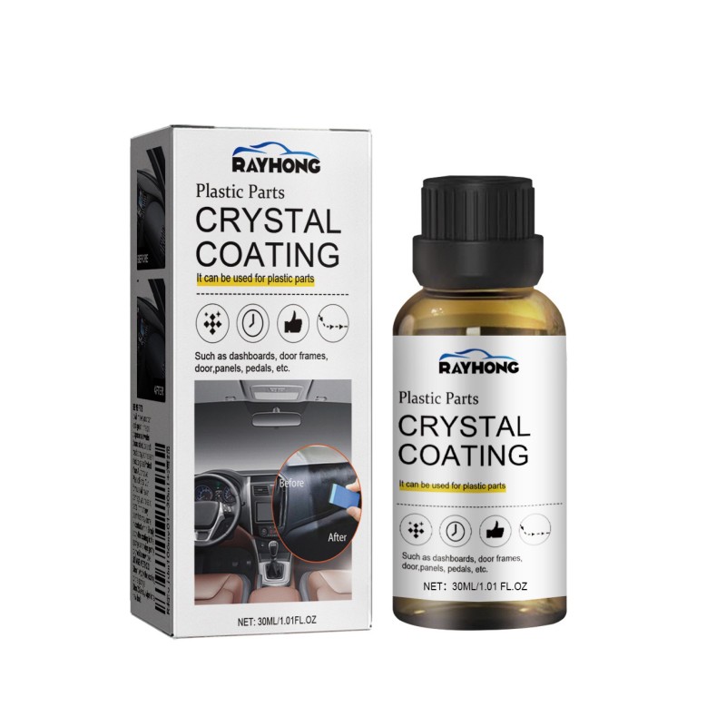 Car Coating Agent Manufacturer - Hot Rayhong 30ml Plastic Crystal Coating Whitish Repair