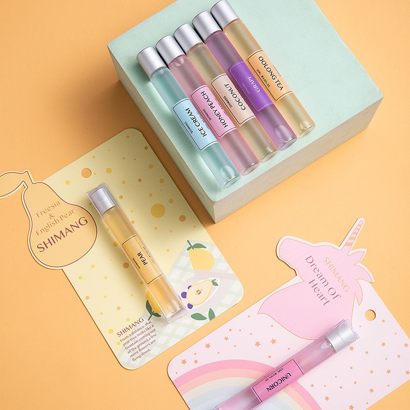 Roll-on Perfume Factory - 10 Flavor Natural Long-lasting Light Fragrance Roll-on