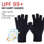 UV Gloves Supplier - Half Fingers Gloves for Manicure UV Protection LED Lamp Tool