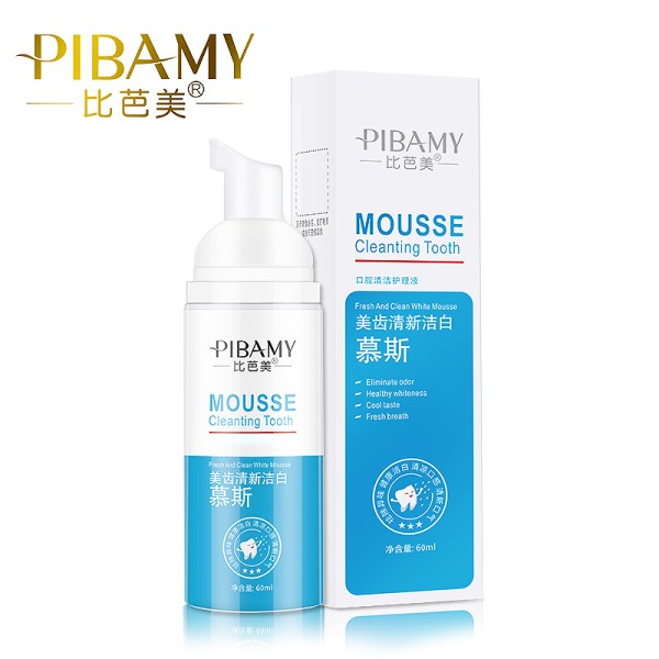 Teeth Whitening Supplier - PIBAMY Cleanser Mousse Denture Cleaner Teeth Whitening Mousse