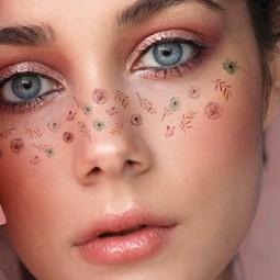 Face Tattoo Supplier - Hot Selling Face Tattoos Sticker Freckle Sticker Metallic