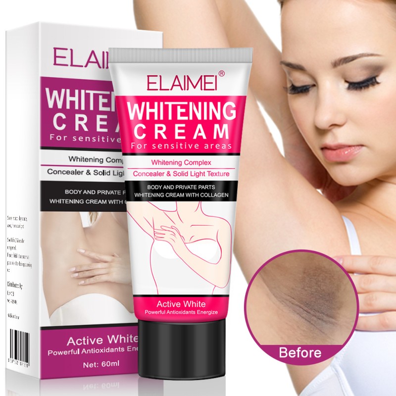 Whitening Cream Supplier - ELAIMEI Armpit Knee Private Part Whitening Cream Deodorant