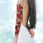 Arm Tattoo Factory - Men Large Arm Sleeve Black Sexy Waterproof Temporary Tattoo