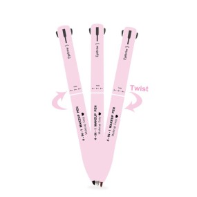 Makeup Pen Manufacturer - Best Sell 4 in 1 Eyeliner Lip Liner Highlighter Eyebrow