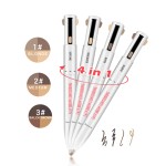 Eyebrow Pencil Factory - Beckisue Brand 4 in 1 Eyebrow Pencil 4 Colors Pen Set