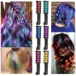 Hair Chalk Supplier - New Fashion Washable Hair Color Dye Temporary Chalk Comb