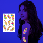 Body Tattoo Sticker Factory - Hot Selling Custom Temporary Waterproof Luminous Tattoo