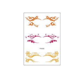 Eye Makeup Sticker Manufacturer - DIY Eye Eyebrow Makeup Temporary Eyeliner Sticker Party