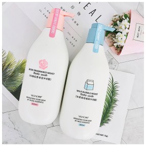 Shower Gel Supplier - Wholesale Smoothing Moisturizing Milk Rose Shower Gel 500ml