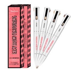 Eyebrow Pencil Factory - Beckisue Brand 4 in 1 Eyebrow Pencil 4 Colors Pen Set