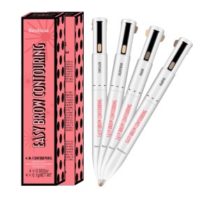 Eyebrow Pencil Factory - Beckisue Brand 4 in 1 Eyebrow Pencil 4 Colors Pen Set