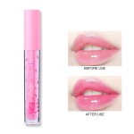 Lip Oil Supplier - TEAYASON Sakura Aloe Peach Color-changing Lip Oil Non-stick