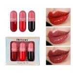Lip Gloss Set Supplier - Fit Colors Mini Capsule Lip Gloss Set Moisturizing Glitter
