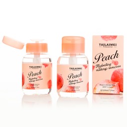 Makeup Remover Factory - Peach Organic Makeup Remover Deep Cleansing Oil Free Face