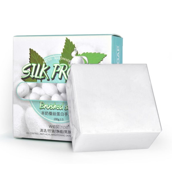 Acne Soap Factory - 100g Removal Pimple Pore Acne Treatment Soap Goat Milk Moisturizing