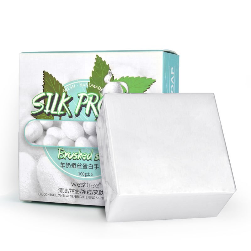 Acne Soap Factory - 100g Removal Pimple Pore Acne Treatment Soap Goat Milk Moisturizing