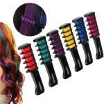 Hair Chalk Supplier - New Fashion Washable Hair Color Dye Temporary Chalk Comb