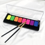 Face Painting Kit Supplier - Professional Fluorescent 8-Color Water Soluble Palette