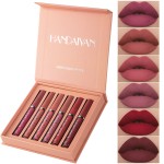 Lip Gloss Set Supplier - HANDAIYAN 6Colors Liquid Lipstick Lipgloss Set Natural Moisturizer