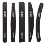 Nail File Manufacturer - Nail File Custom Logo Double Sided 100/180 Grit Emery
