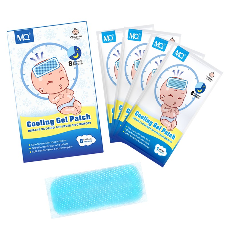 Cooling Patch Manufacturer - Medical Grade Gel Fever Patch for Baby Adults Long Lasting Cool