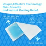Cooling Pad Supplier - Forehead Strips Glue Gel Pad Cool