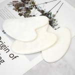 Crystal Gua Sha Manufacturer - Natural Transparent Crystal Gua Sha Scraper Skin Care Massage Set