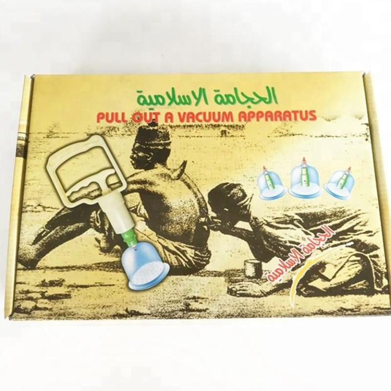 Therapy Cups Supplier - Cupping Set with Moxa Container Moxibustion Hijama Cupping Cups