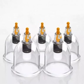 Vacuum Cupping Set Supplier - Wholesale Hot Sale Plastic Hijama Cups 1 to 8 Size Single