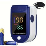 Oxygen Monitor Factory - Medical Finger Pulse Oximeter Oxygen Saturation Pediatric Adult Monitor