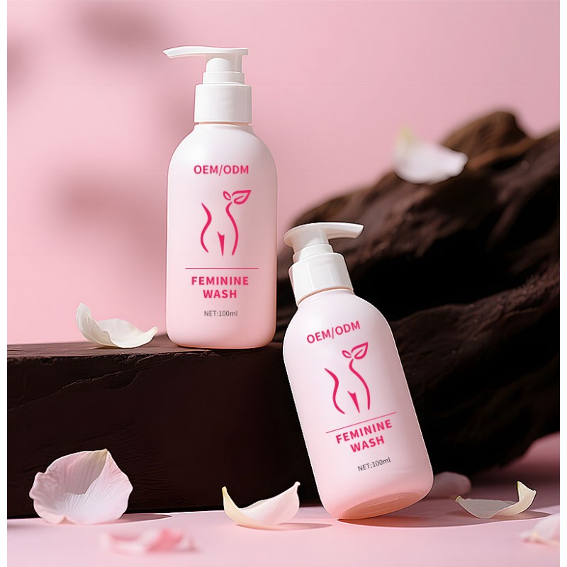 Feminine Wash Supplier - Private Label pH Balancing Foaming Gel with Boric Acid Vaginal Hygiene