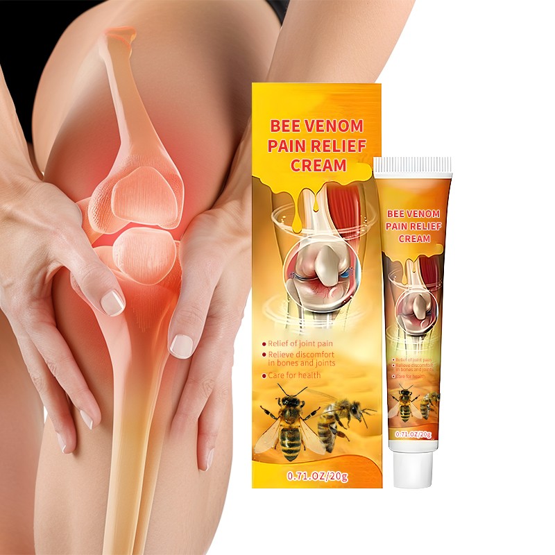 Pain Relief Cream Manufacturer - Bee Venom Pain Relief Cream Soothe Aches Back Neck Hands Feet Joints