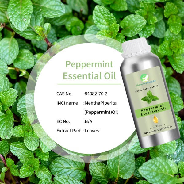 Peppermint Oil Supplier - Pure Peppermint Essential Oil COA Certified Fresh Odor 1kg Roll Moisturizing